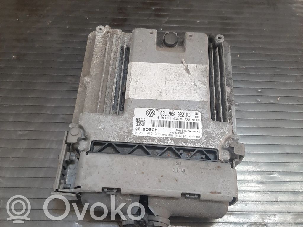 Volkswagen Scirocco Engine control unit/module 