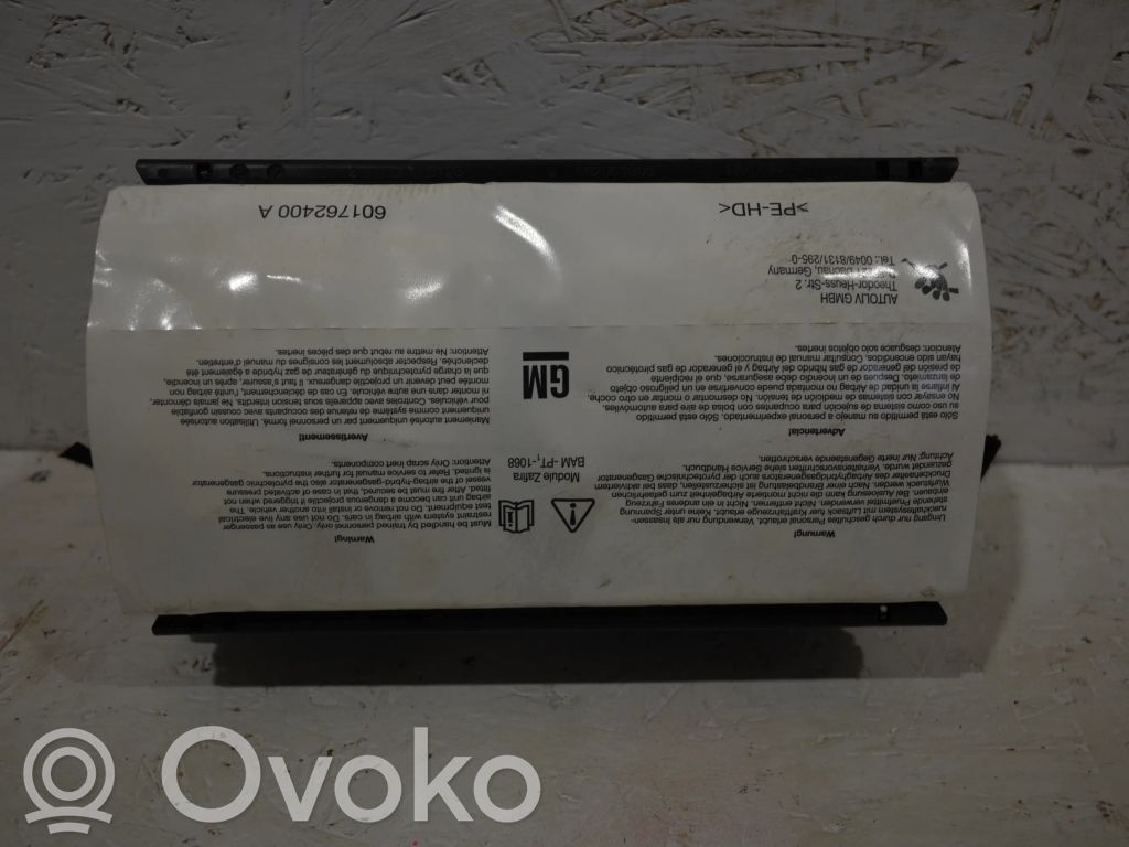 Opel Zafira B Airbag de passager 