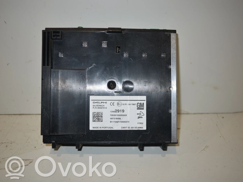 Opel Insignia A GPS navigation control unit/module 