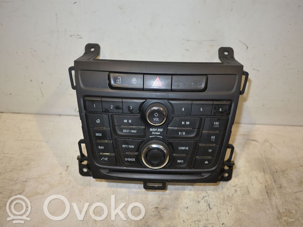 Opel Zafira C Unidad central de control multimedia 