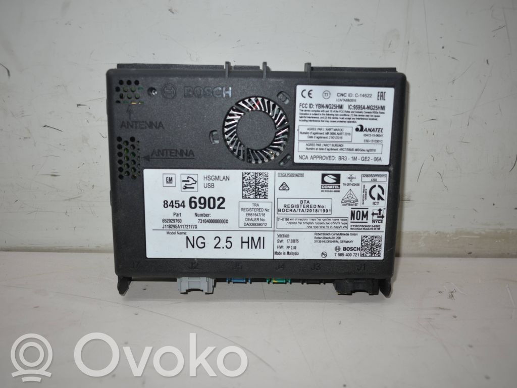 Opel Mokka X GPS navigation control unit/module 