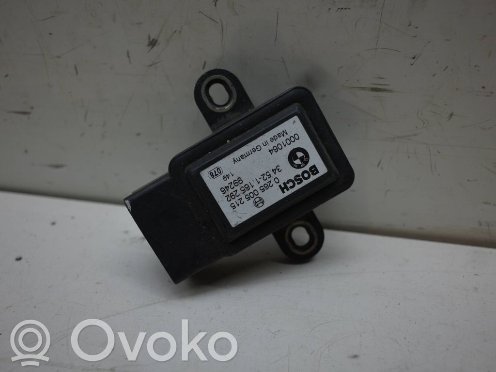 BMW 5 E39 ESP acceleration yaw rate sensor 