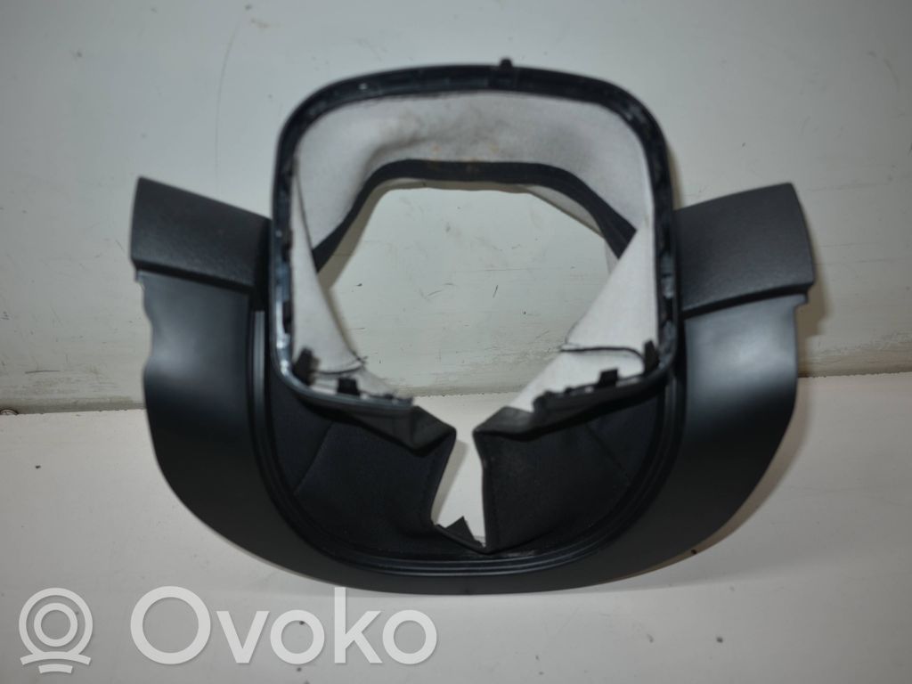 Steering wheel column trim