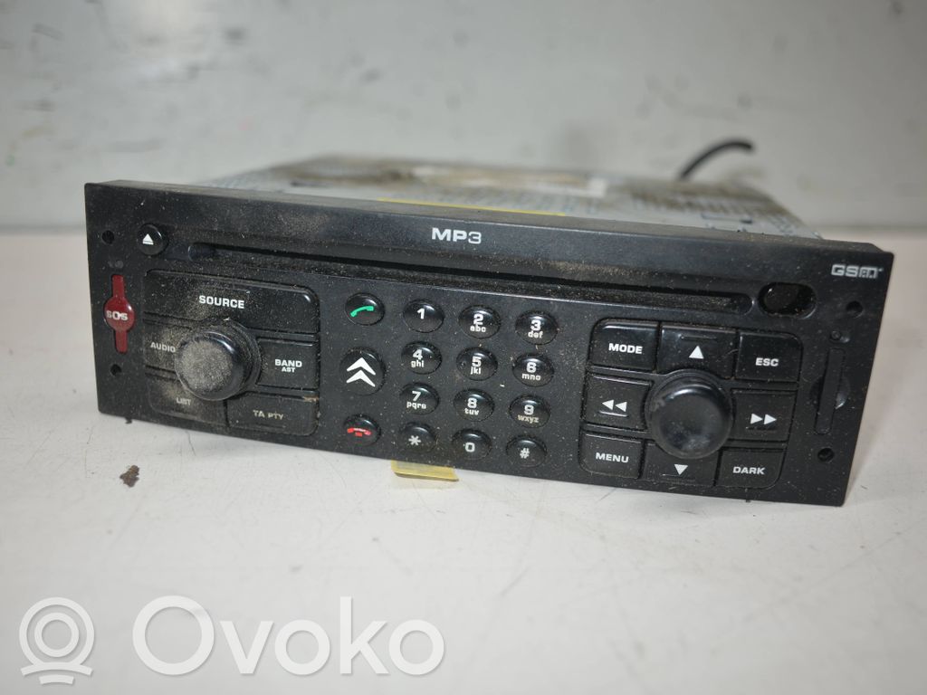 Citroen C4 I Radio/CD/DVD/GPS-pääyksikkö 