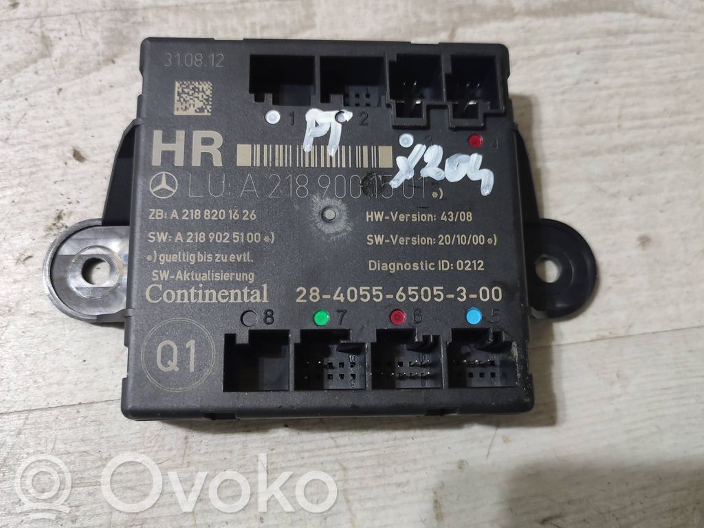 Mercedes-Benz GLK (X204) Door control unit/module 