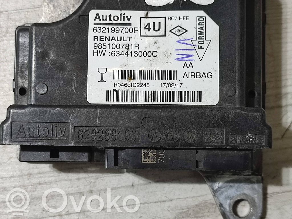 Renault Kadjar Airbag control unit/module 