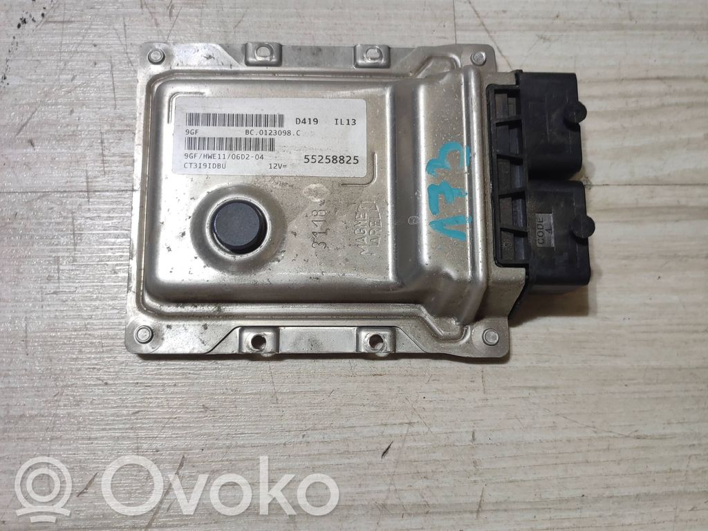 Engine control unit/module   55258825,CT3T9JDBD