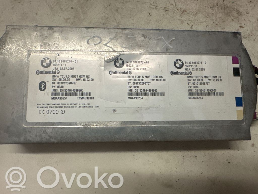 BMW X5 E70 Модуль «Bluetooth» 