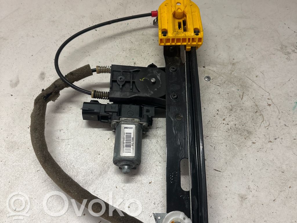 Jaguar XF X250 Elektryczny podnośnik szyby drzwi tylnych 