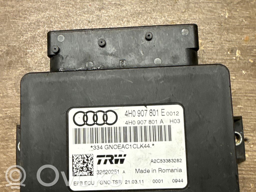 Hand brake control module   4H0907801A,4H0907801E,A2C53383282