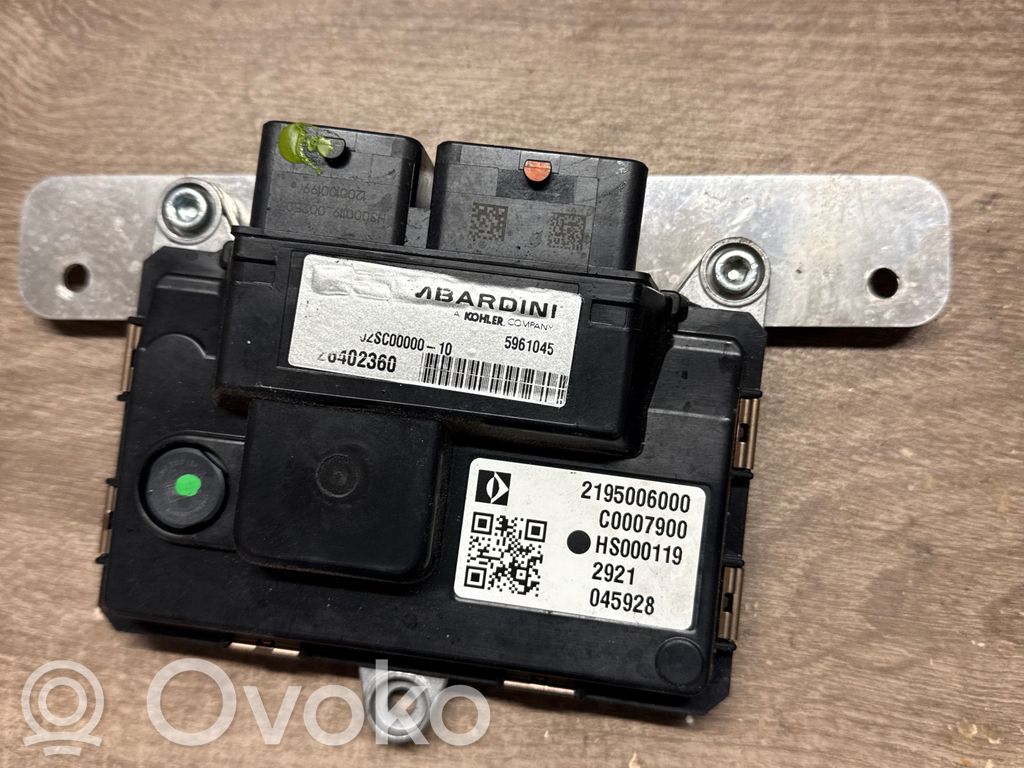 Unidad de control/módulo del motor   2195006000,J2SC0000010,C0007900,20402360