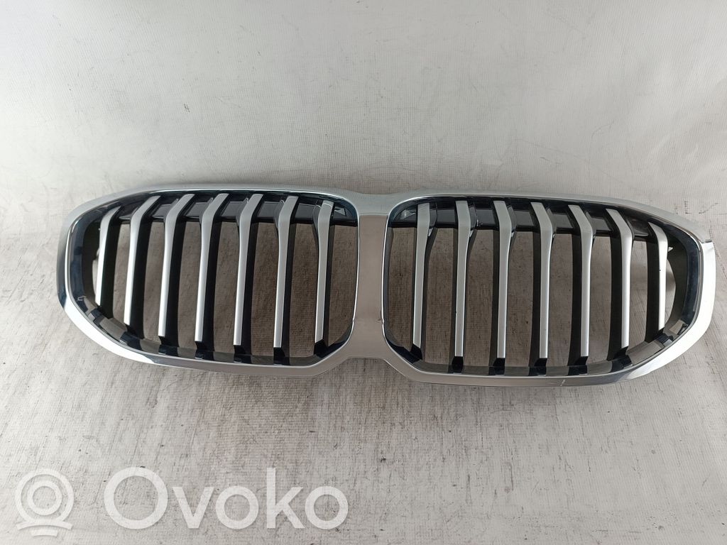 BMW 1 F40 Etupuskurin ylempi jäähdytinsäleikkö 