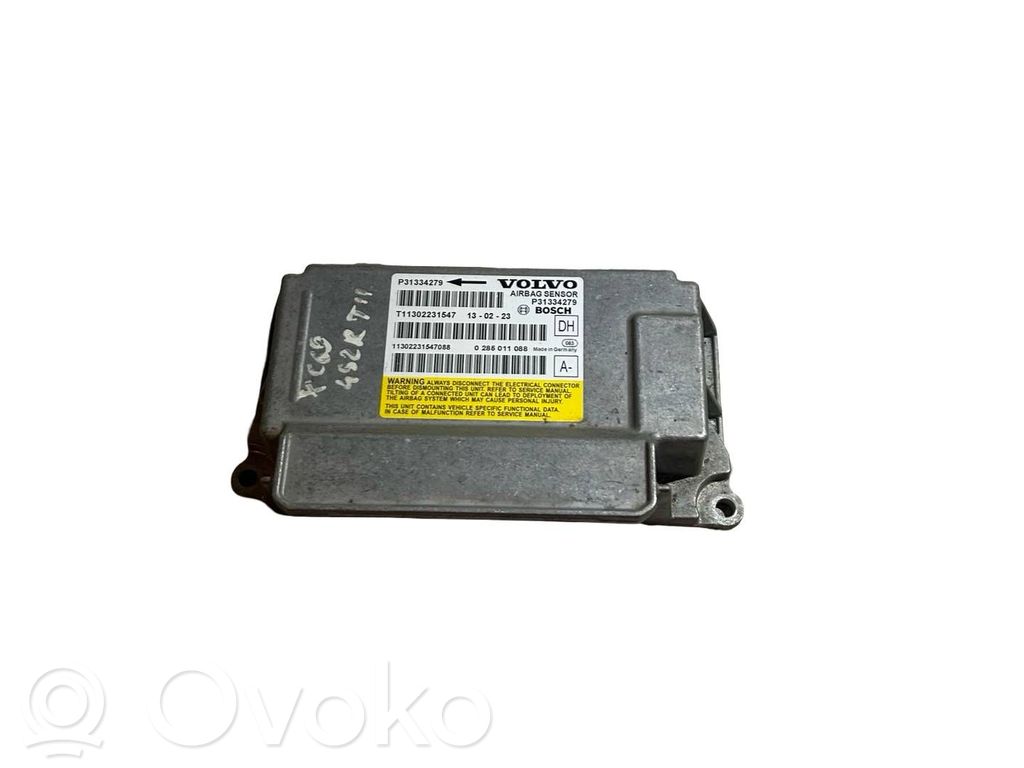 Airbag control unit/module   31334279,P31334279