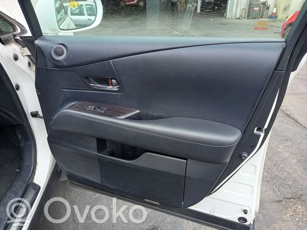 Lexus RX III Szyba drzwi przednich 
