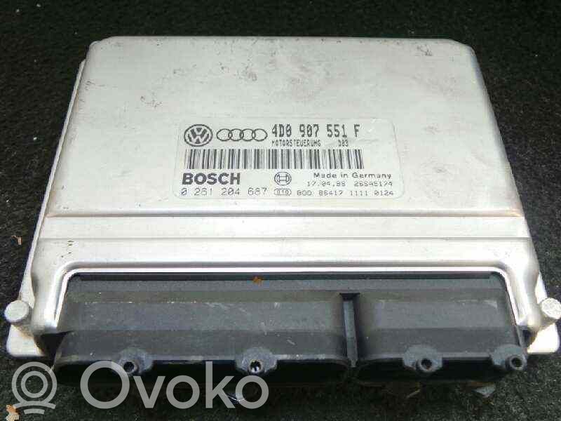 Engine control unit/module   4D0997551F,193226