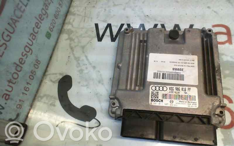 Audi A3 S3 8P Engine control unit/module 