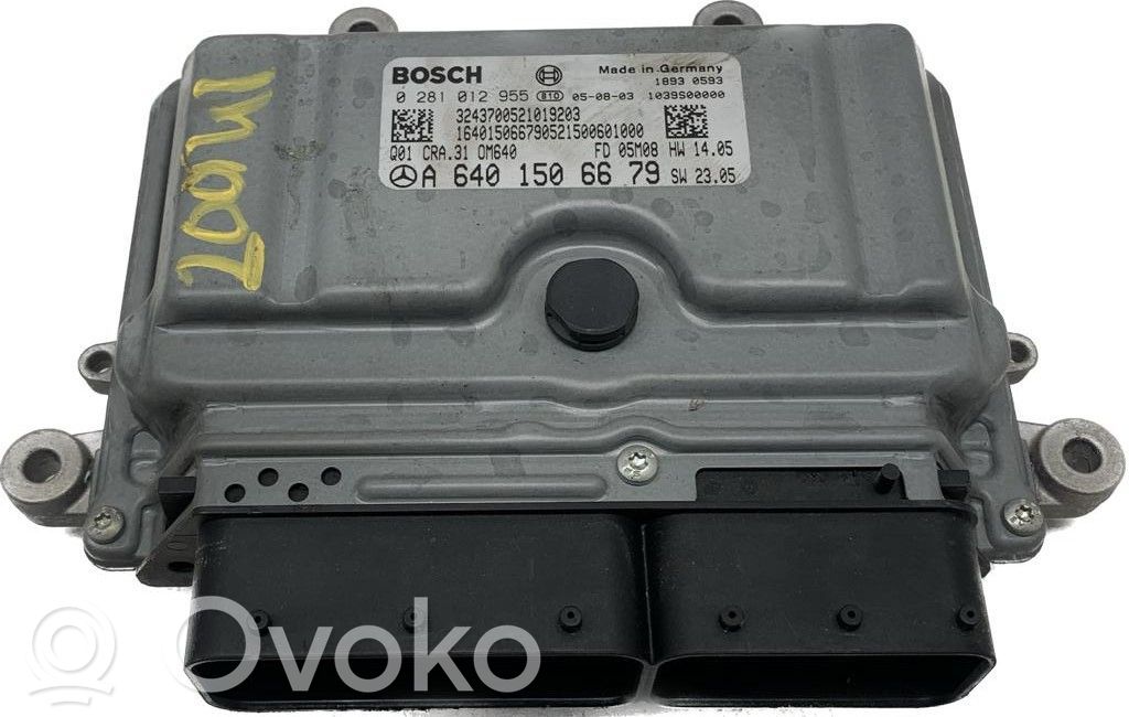 Mercedes-Benz A W169 Sterownik / Moduł ECU 
