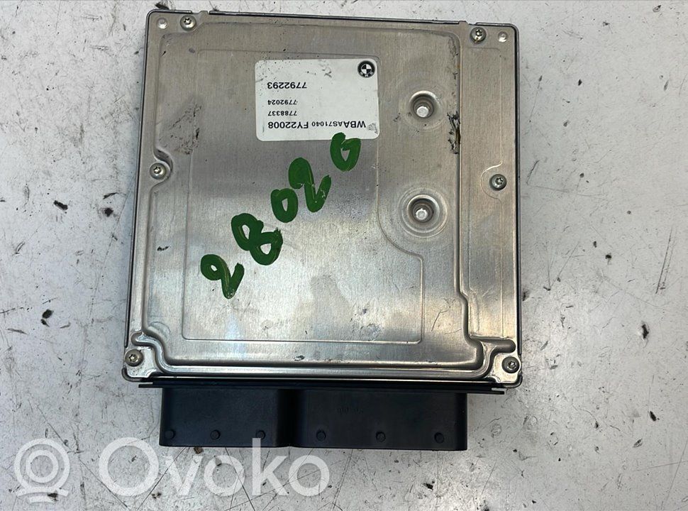 Moottorin ohjainlaite/moduuli   7792293,204D4