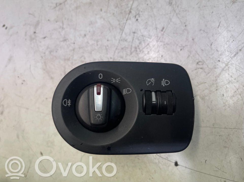 Seat Leon (1P) Interruptor de control del panel de luces 