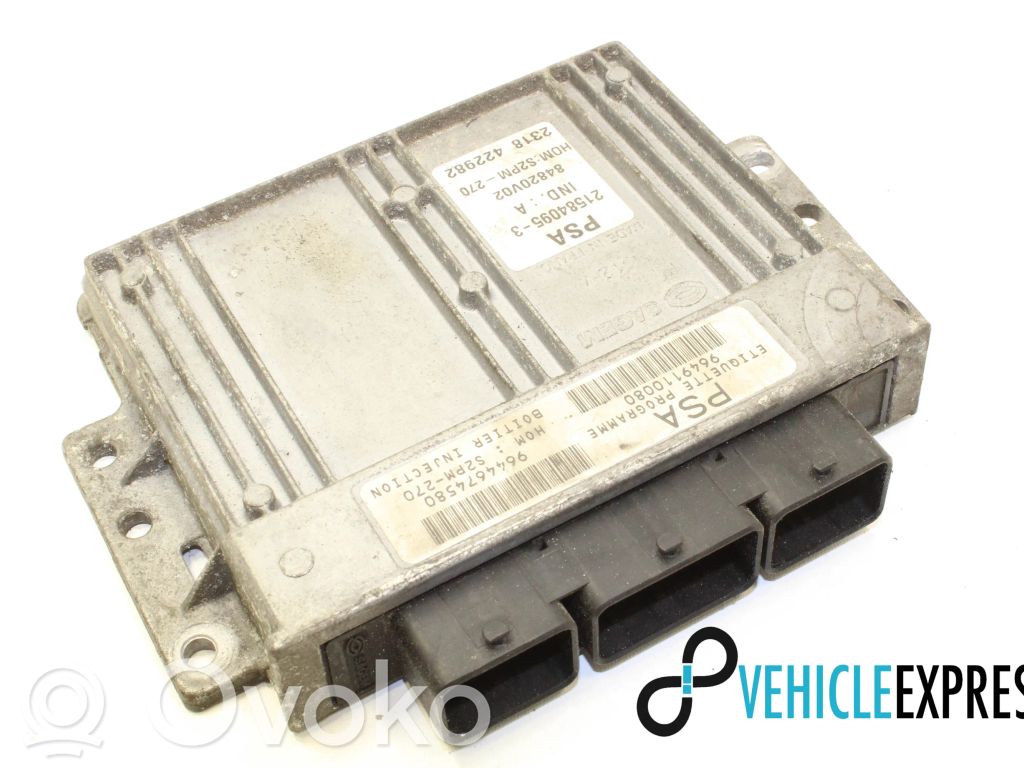 Citroen C4 I Picasso Engine control unit/module 