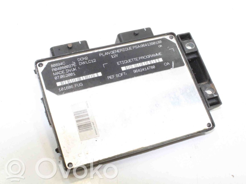 Citroen Berlingo Engine control unit/module 