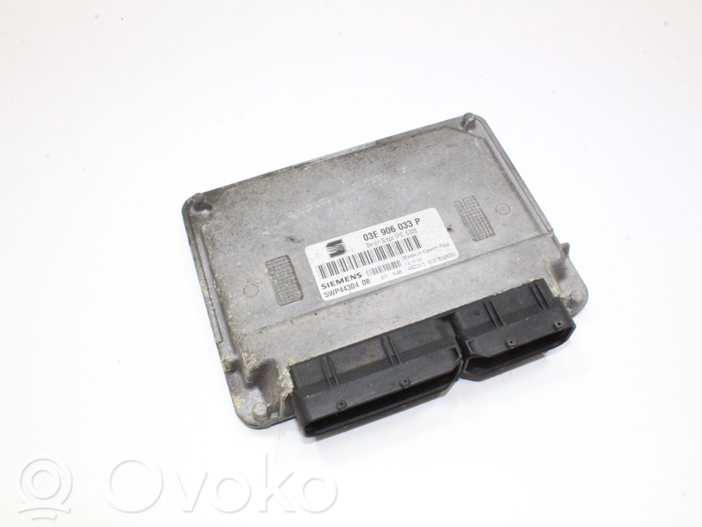 Engine control unit/module   03E906033P,5WP4430408