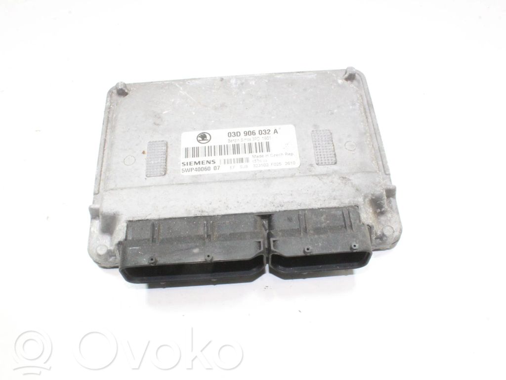 Skoda Fabia Mk1 (6Y) Engine control unit/module 