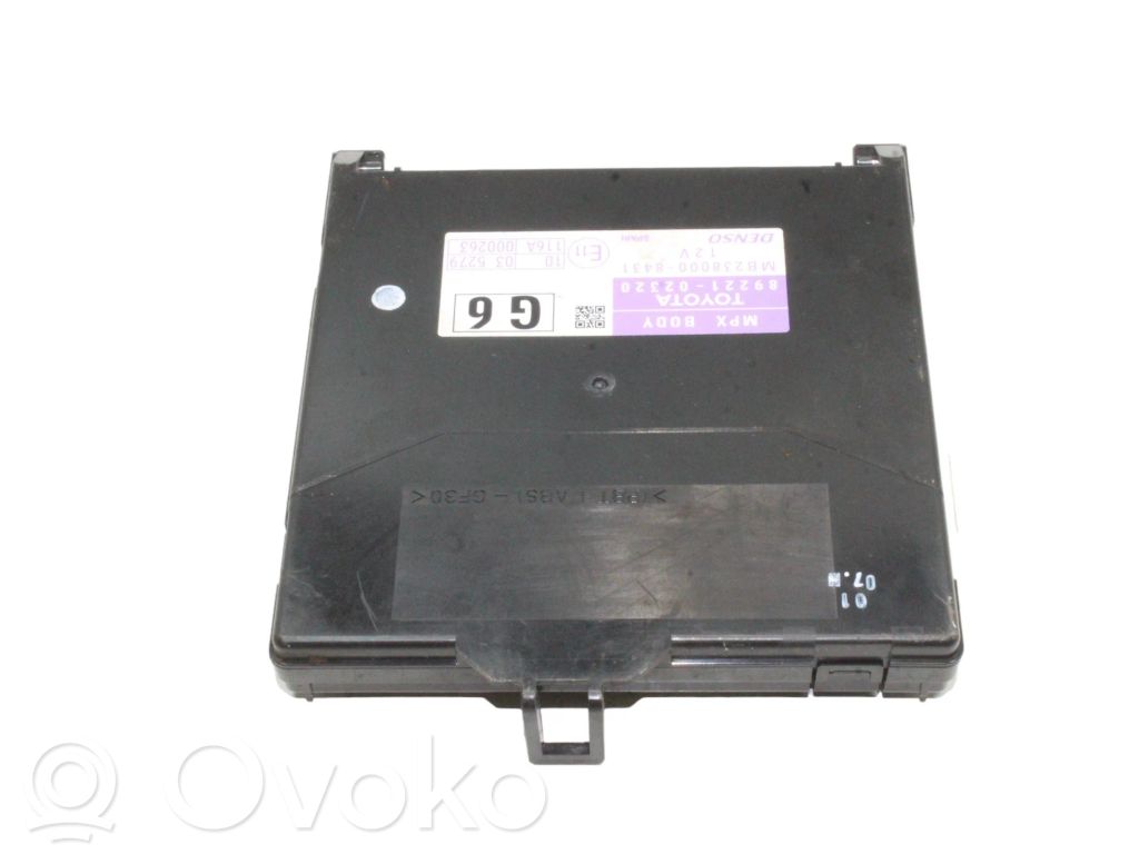 Toyota Auris 150 Central body control module 