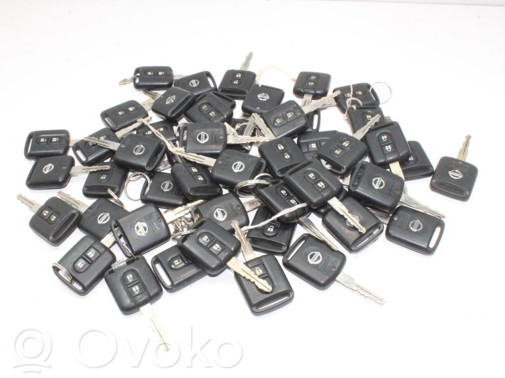 Nissan Qashqai Klucz / Karta zapłonu 
