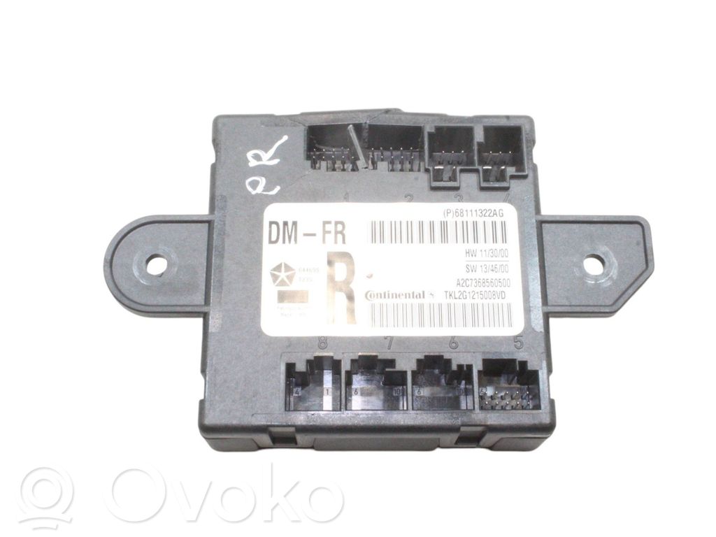 Unité de commande module de porte   68111322AG,A2C7368560500