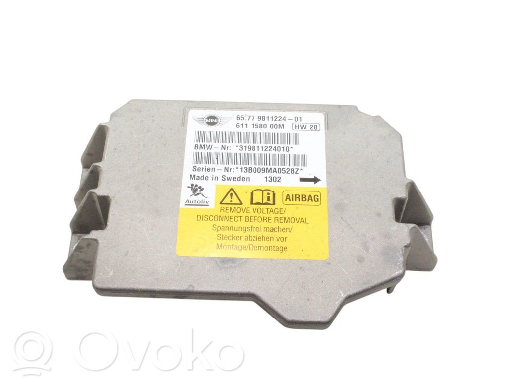 Mini Cooper Countryman R60 Centralina/modulo airbag 