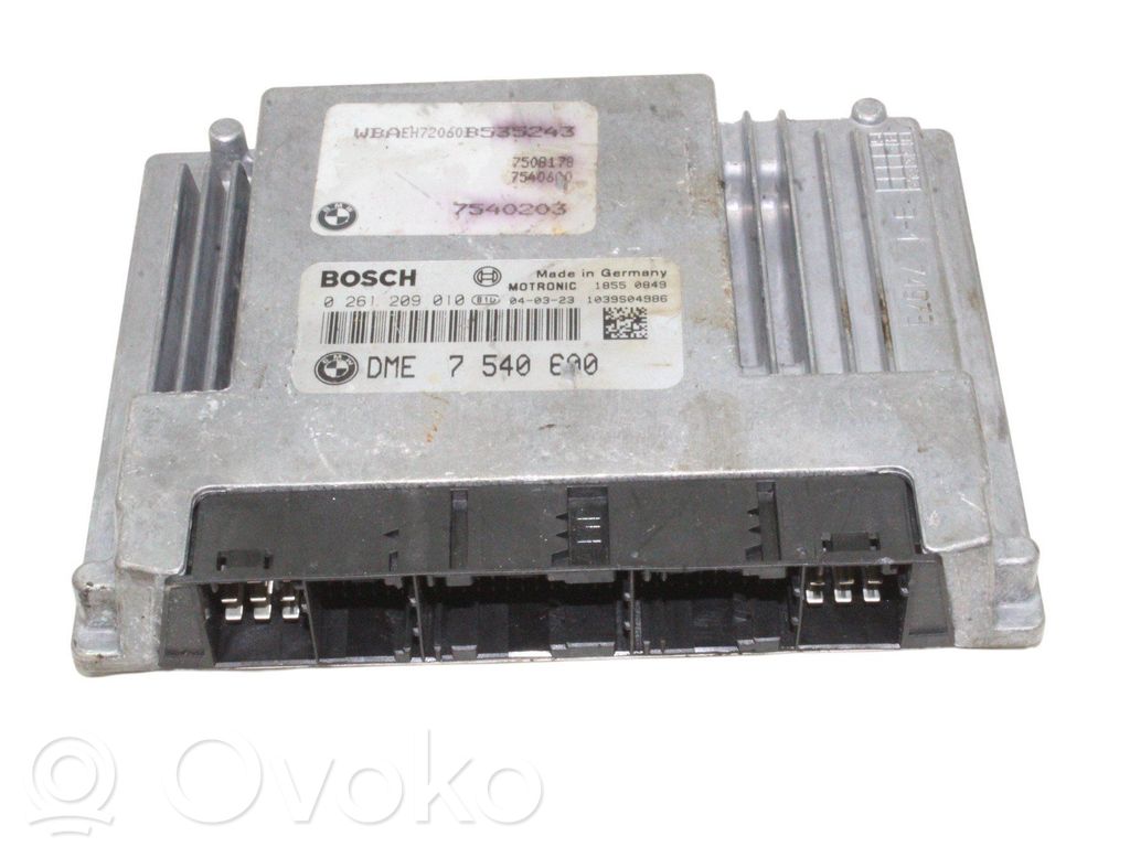 BMW 6 E63 E64 Engine control unit/module 