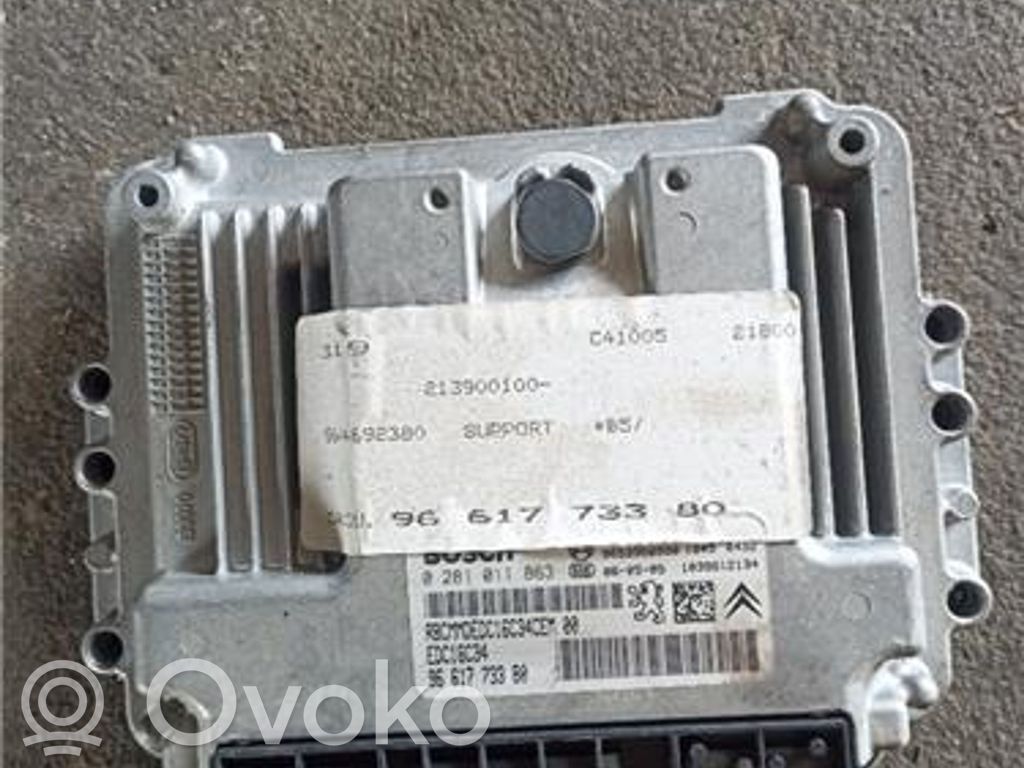 Citroen C4 I Engine control unit/module ECU 
