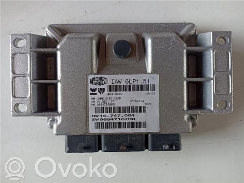 Peugeot 307 CC Engine control unit/module ECU 