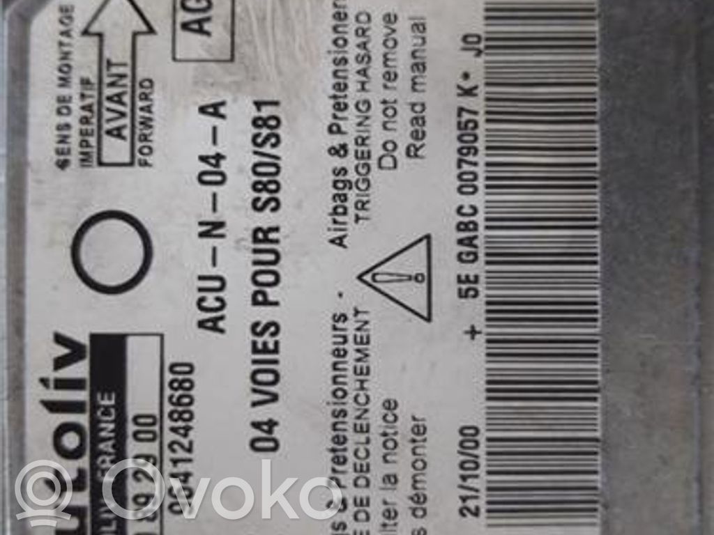 Citroen Saxo Airbag control unit/module 