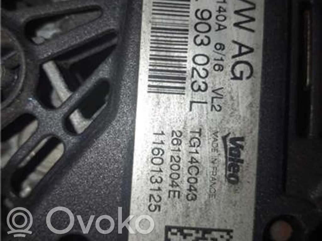 Volkswagen Golf VII Ģenerators 