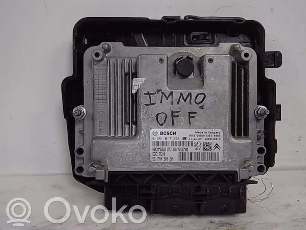 Peugeot 207 Engine control unit/module 