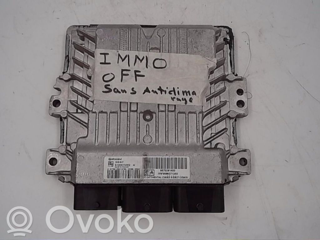 Peugeot 308 Engine control unit/module 