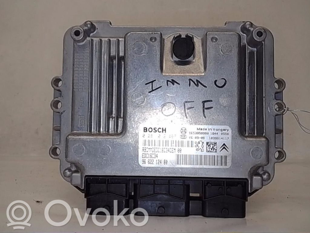 Peugeot 207 Engine control unit/module 