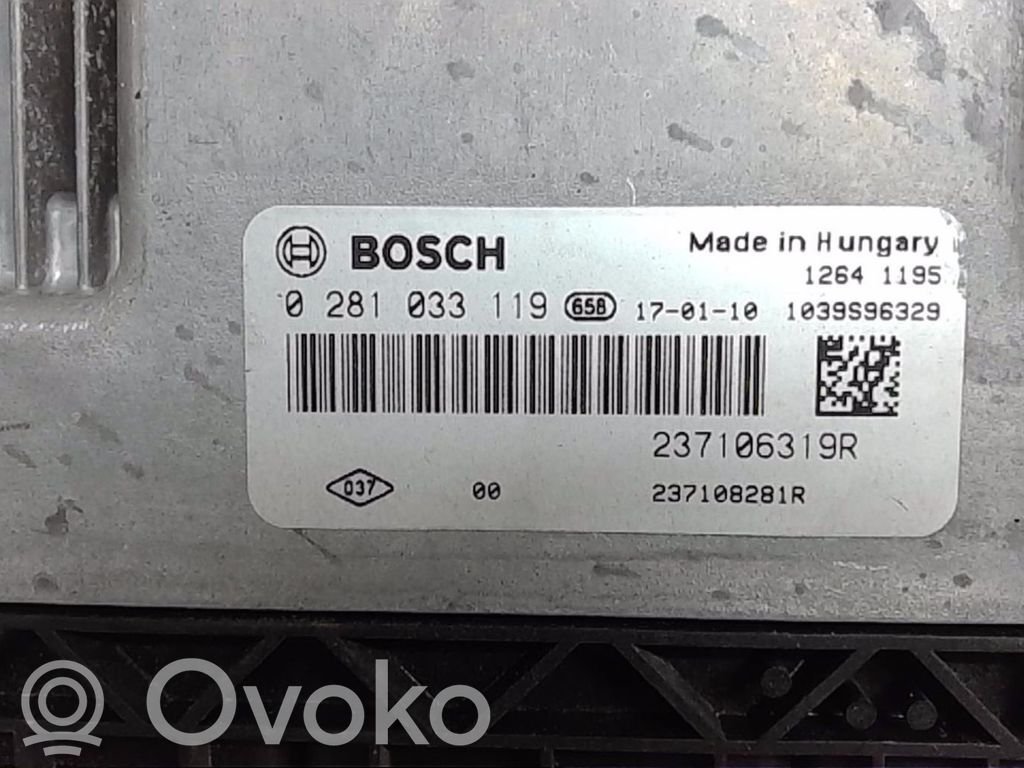 Renault Clio IV Engine control unit/module 