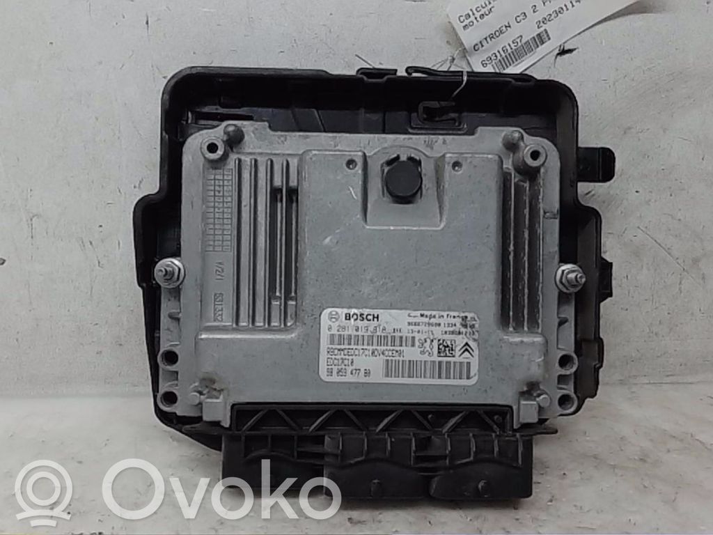 Citroen C3 Engine control unit/module 