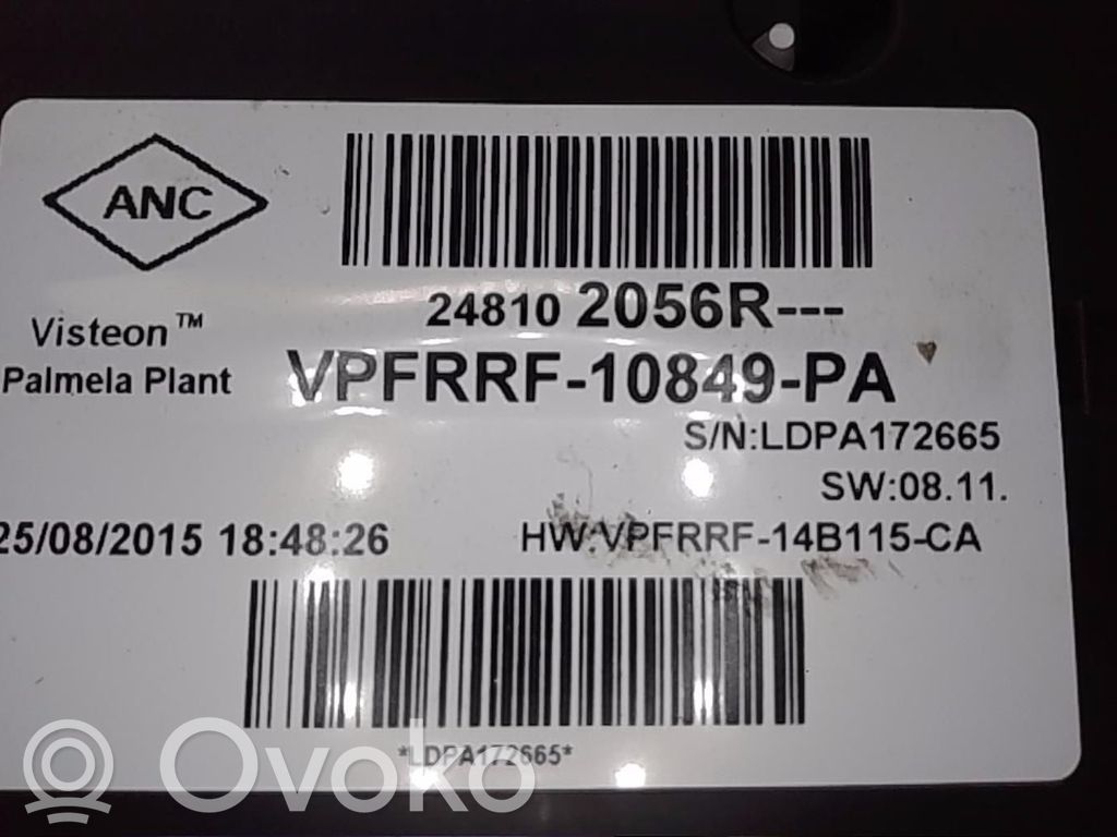 Renault Captur Speedometer (instrument cluster) 