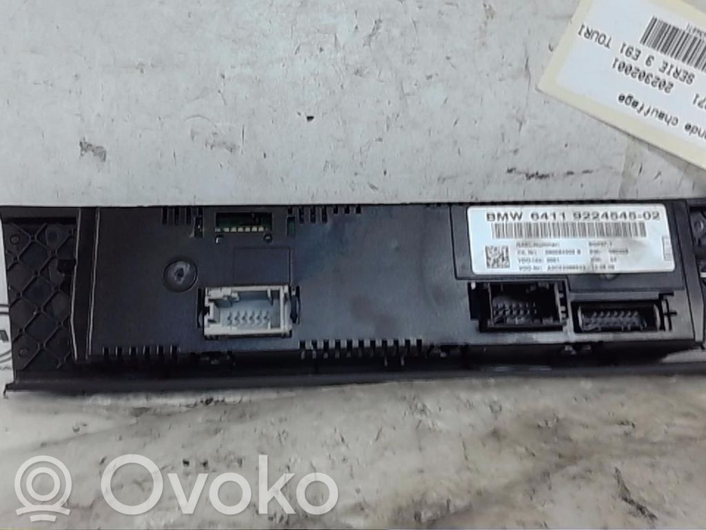 BMW 3 E90 E91 Climate control unit 