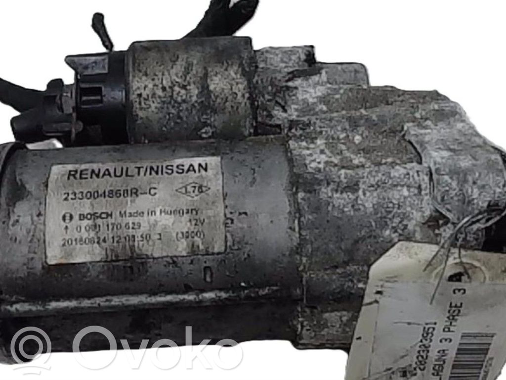 Renault Laguna III Motor de arranque 