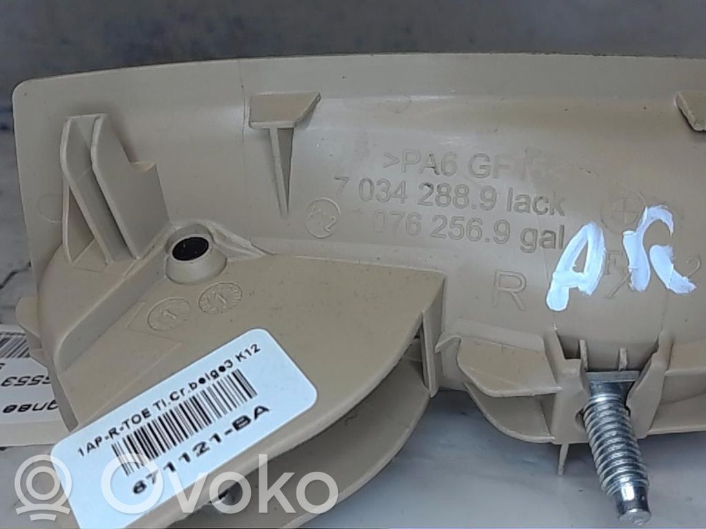 BMW 5 E60 E61 Rear door interior handle 