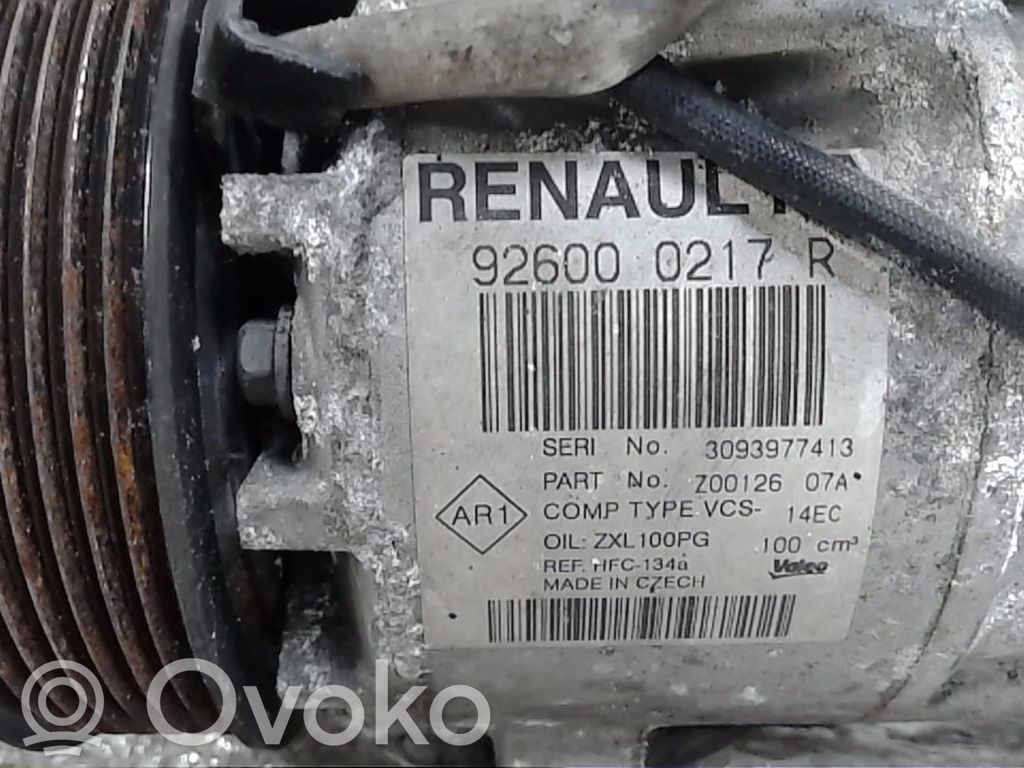 Renault Clio IV Compresseur de climatisation 