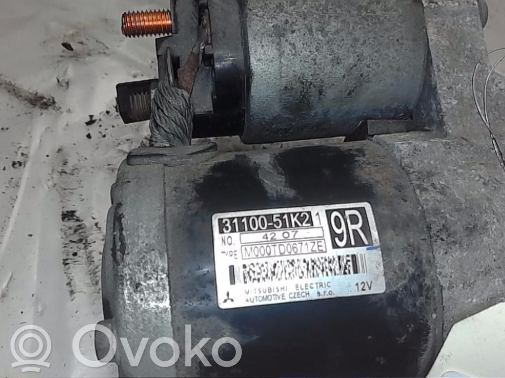 Opel Agila B Motor de arranque 