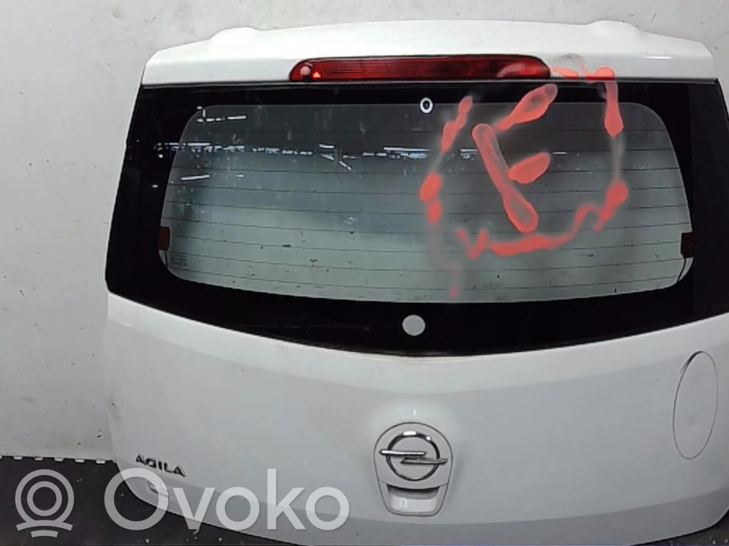Opel Agila B Tailgate/trunk/boot lid 