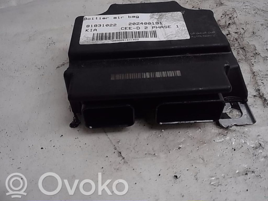 KIA Ceed Airbag control unit/module 