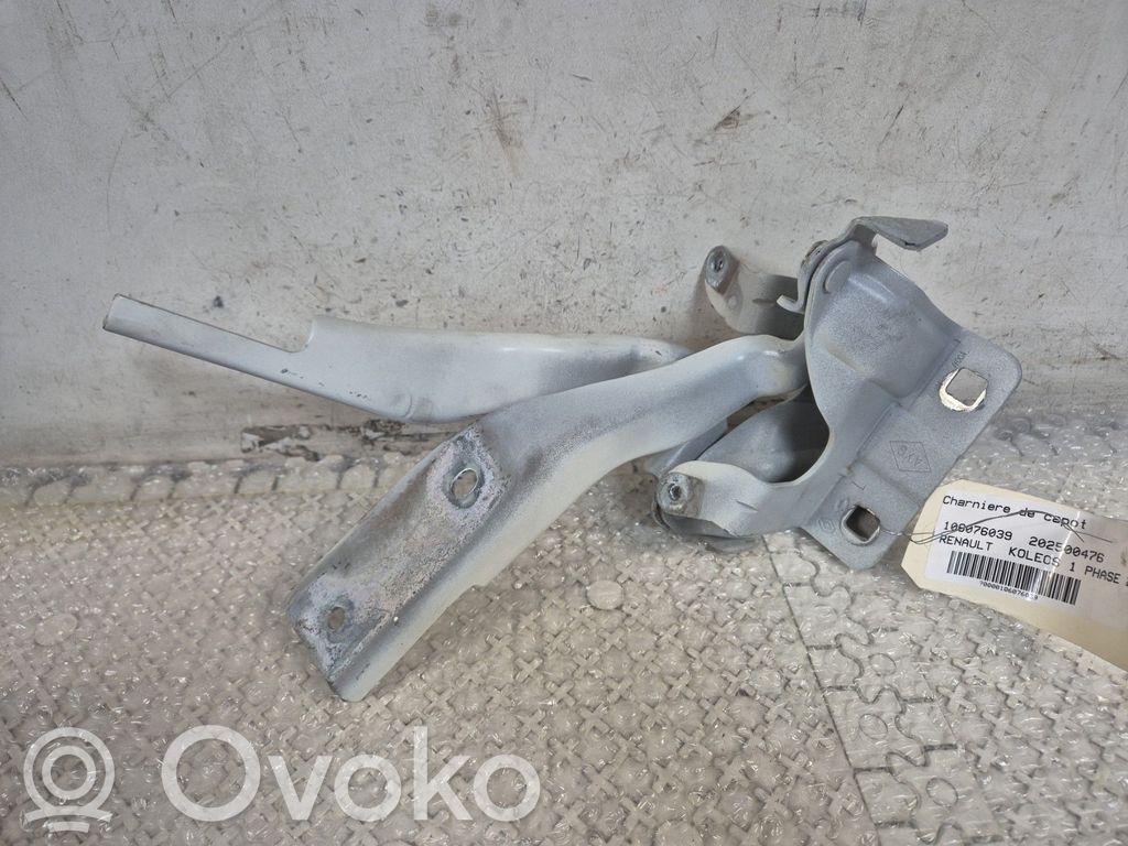 Renault Koleos I Engine bonnet/hood hinges 